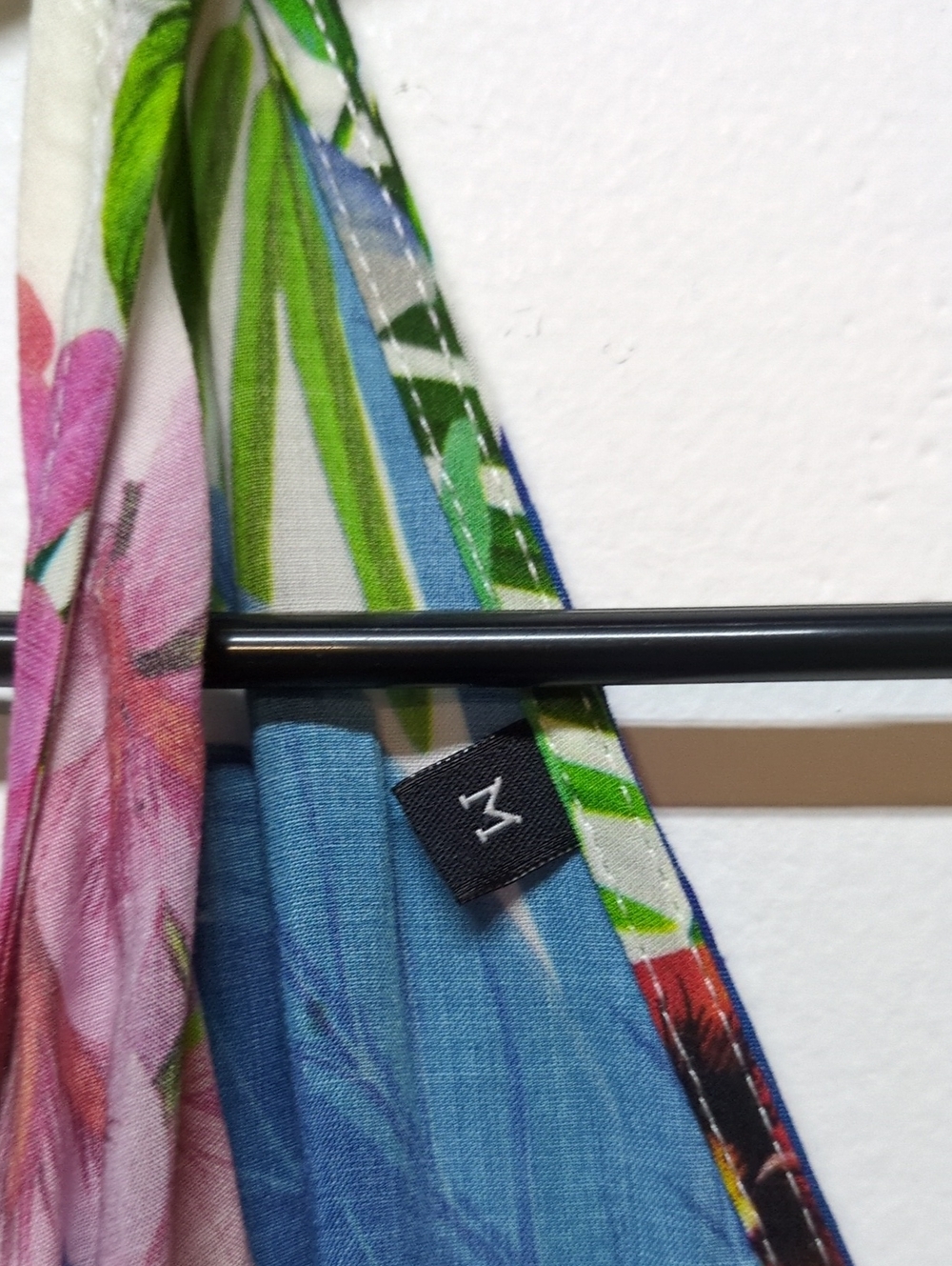 Desigual Jasmine Tropical Print Maxi Dress, Size M - Picture 10 of 11